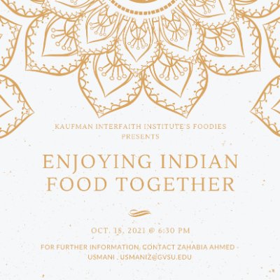 Interfaith Foodies - Enjoying Indian Food Together